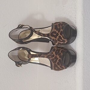 MICHAEL KORS Leopard Heels. Size 6.5